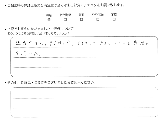 お客様の声